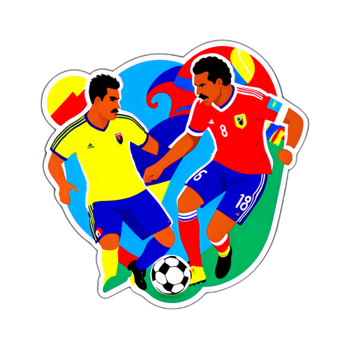 Cuộc Chiến Của Hai Đội Tuyển Venezuela và Colombia