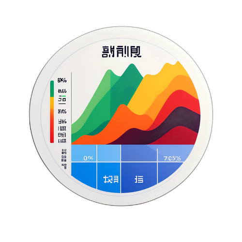某地区16.6%减少的比例图