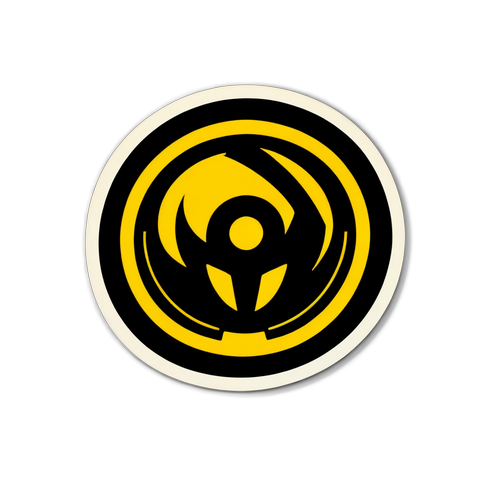 Adesivo Minimalista do Logo The Strongest
