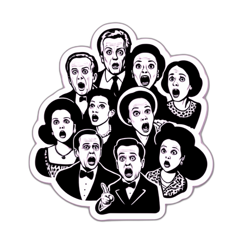 Naabala sa Aktong! - Dramatic Scandal Sticker