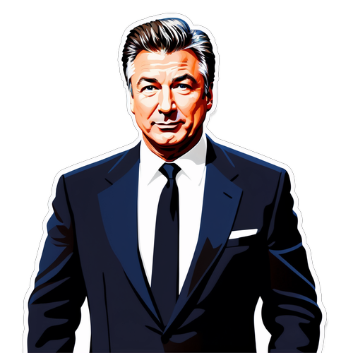 Glamur pe Covorul Roșu: Alec Baldwin Strălucește în Premieră!