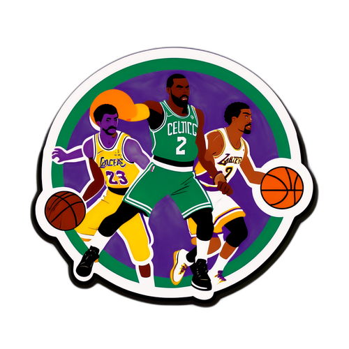 Affrontement légendaire entre les Celtics et les Lakers
