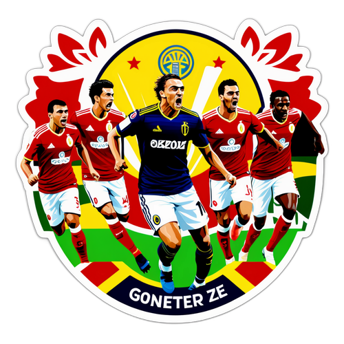 Wachezaji wa Göztepe na Fenerbahçe Wakijishughulisha kwenye Mechi ya Kujaribu