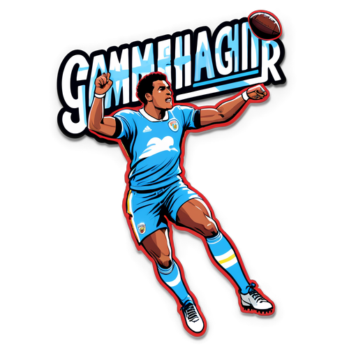 Game Changer Football Sticker