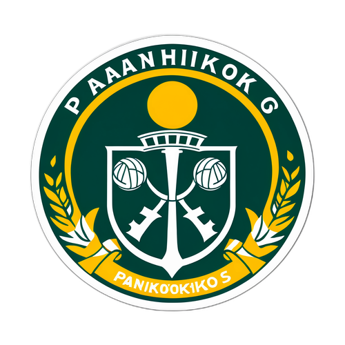 Επαγγελματικό σχέδιο του Παναθηναϊκού Β.Σ. σε στιλ ποπ άρτ