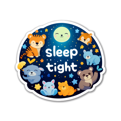 Sleep Tight Sticker