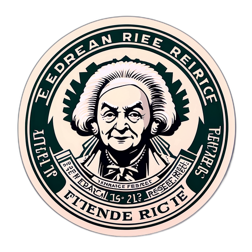 Sticker Retro Federal Reserve