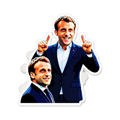 Macron i Talens Øjeblikke