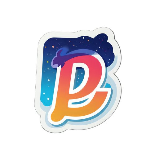 Minimalist Aufkleber für Alphabet Aktien