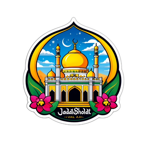 Stiker Jadwal Sholat Bogor