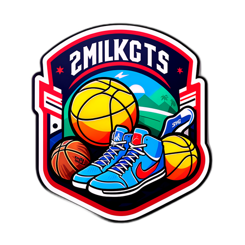 NBA Summer League Sticker