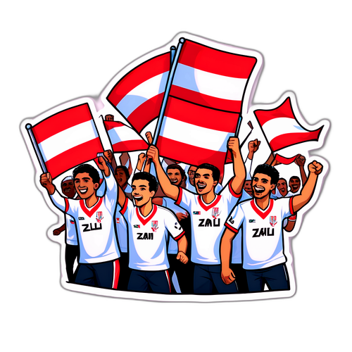 Sticker ya Mashabiki wa Zamalek