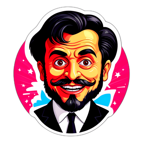 Sticker divertente di Vincenzo Schettini