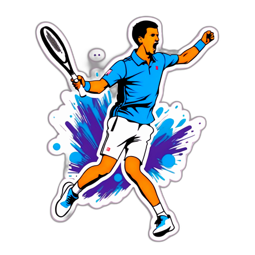 Energetikong Sticker ni Novak Djokovic