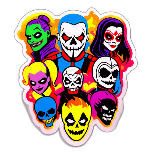 Minimalistische weergave van 'The Suicide Squad'