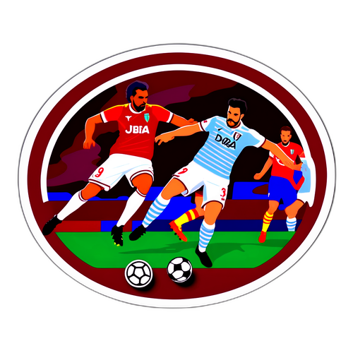 Stempel przedstawiający mecz Bologna – Torino