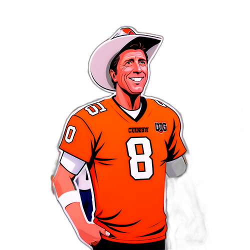Fun Caricature of Mike Gundy