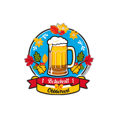 Decorațiuni festive cu bere pentru Oktoberfest București