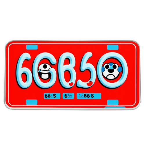 快乐车牌