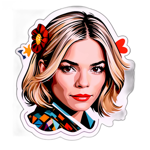 Künstlerische Darstellung von Sienna Miller