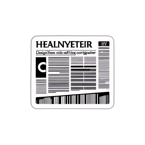 Fräsch tidningsklistermärke