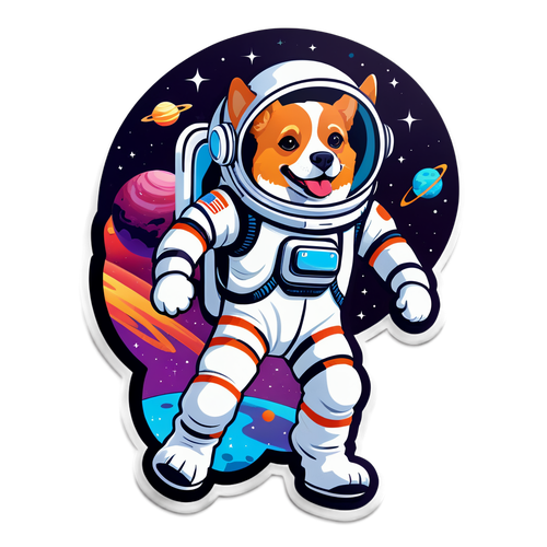 外太空中的狗狗