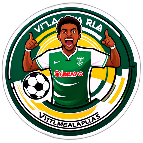 Sticker Energetik Vitória vs Palmeiras