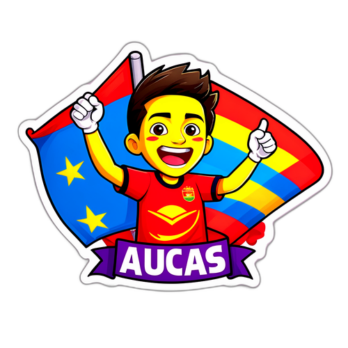 Arte de um fã do Aucas
