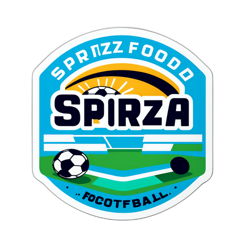 Sporza Voetbal Sticker