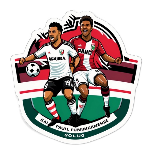 Sticker ya Mechi ya São Paulo vs Fluminense