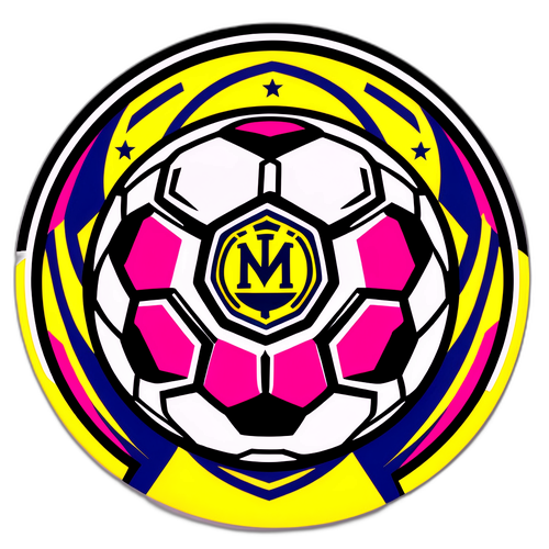 Balón de fútbol Inter Miami vs Nashville SC