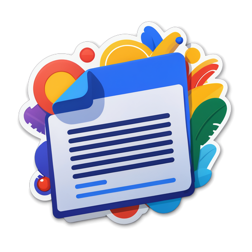 Collaborative Creativity: The Fun Document Sticker