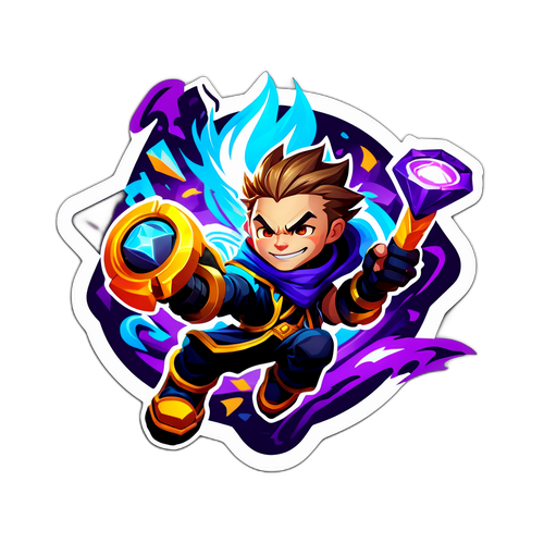 Sticker inspirowany grą League of Legends