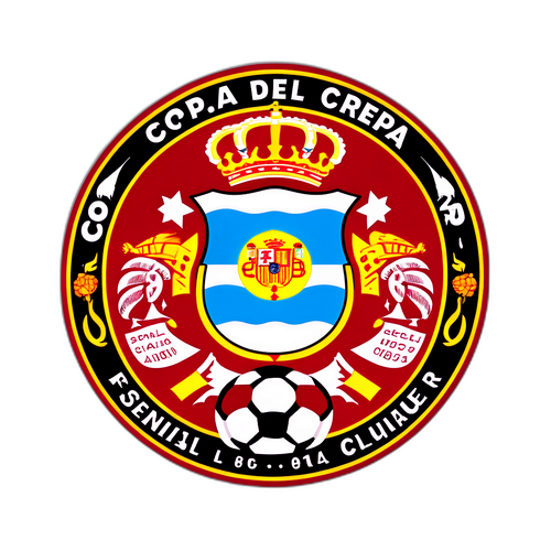 Nhãn dán hình tròn Copa del Rey