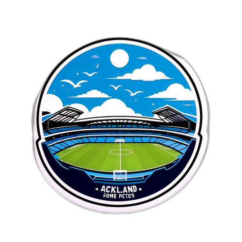 Stiker Lapangan Auckland FC
