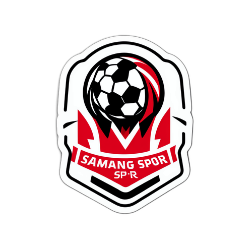 Sticker met Samsunspor-logo