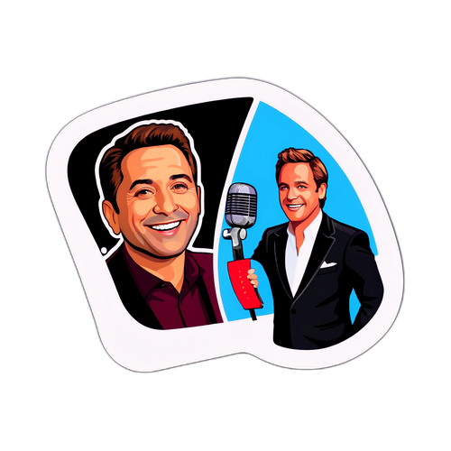 Sticker Antena 1: Celebrități și Momente Memorabile