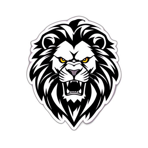 Αυθεντικό αυτοκόλλητο PAOK με λιοντάρι