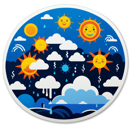 Playful Weather Design for Oklahoma City