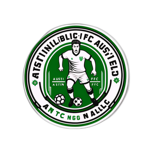 Stiker Retro Pertandingan Austin FC vs Nashville