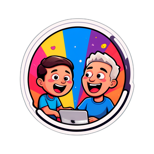 हास्यSticker: वायरल वीडियो प्रेरित