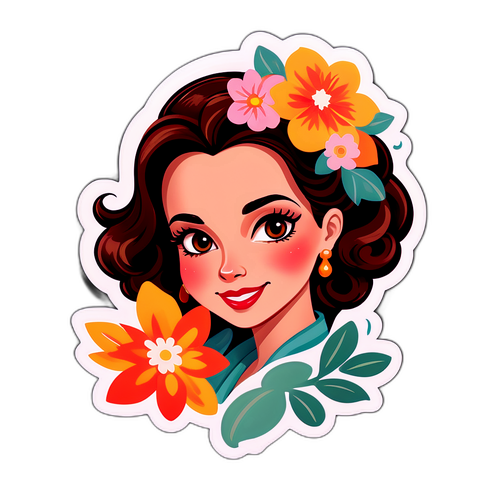 Design Et Legesyg Klistermærke Med Genoveva Casanova