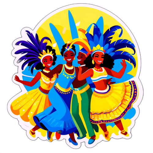Ilustração do Carnaval do Rio