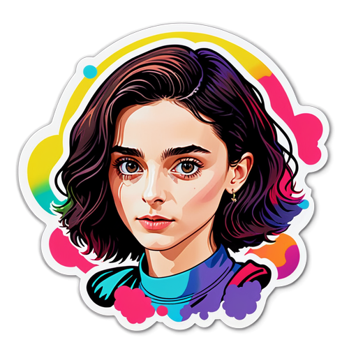 PemSticker Trendy Timothee Chalamet dan Kylie Jenner