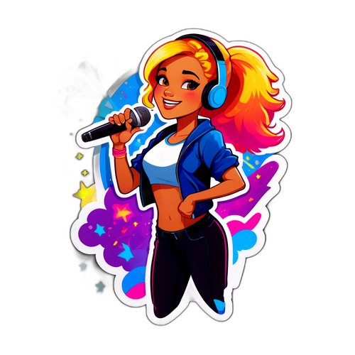 Sticker de Cassie en Performance
