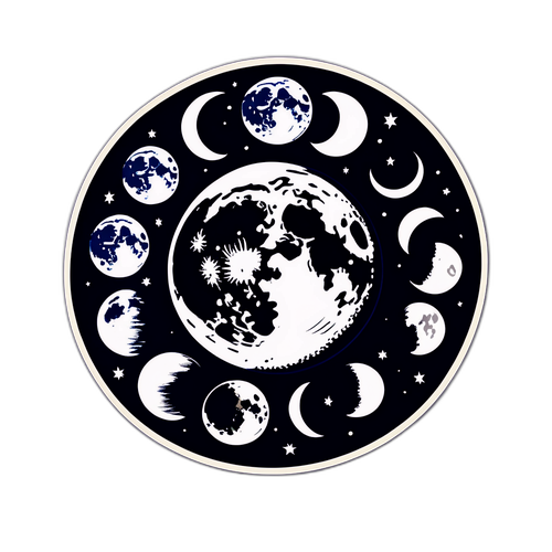 Fases da Lua Artísticas