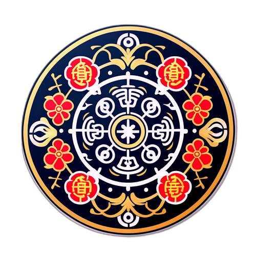 现代化中国风图案