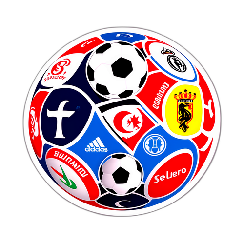 Logo của các đội bóng trong quả bóng