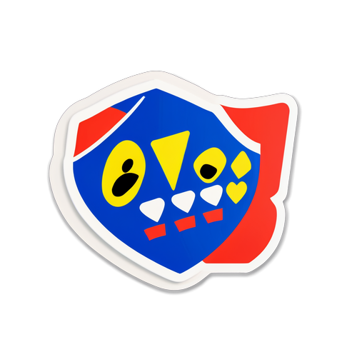 Sticker dễ thương từ trận đấu biểu tượng giữa Alavés và Osasuna