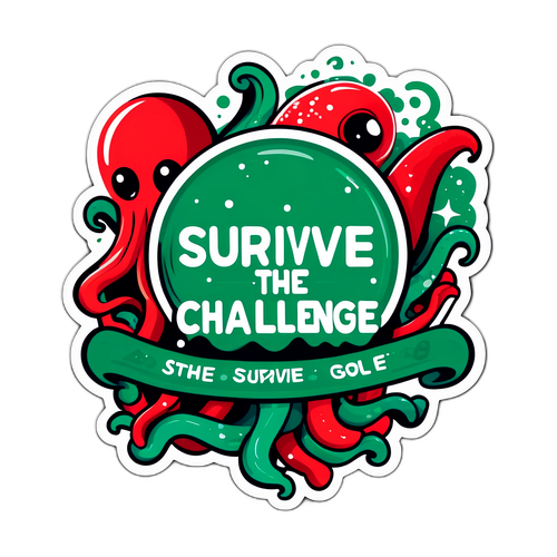 Survive the Challenge Sticker